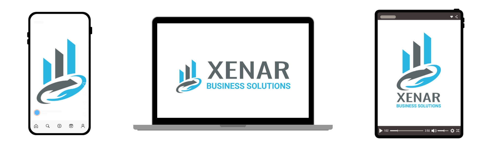 Blue Gradient Header Banner (7)